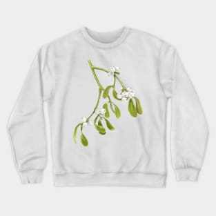 Mistletoe Watercolor Crewneck Sweatshirt